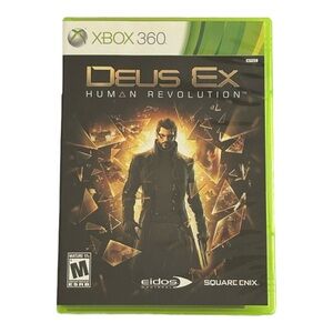 🦋 5/$25 - Deus Ex: Human Revolution Video Game for Xbox 360